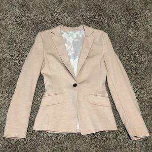 H&M blush blazer